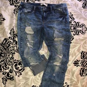 Mudd FLX Stretch low rose skinny jeans size 15